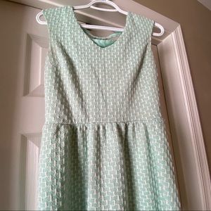 Xhilaration Green Women’s Sleeveless Dress